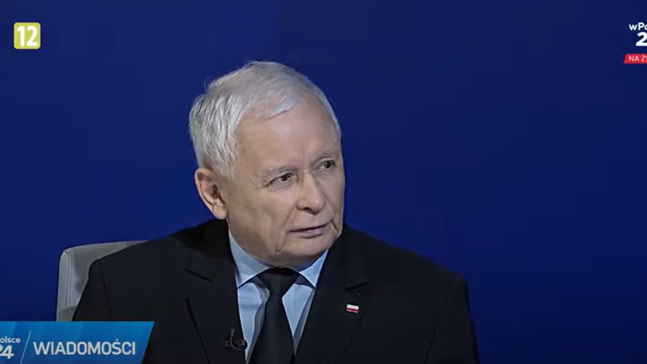 Wywiad z Kaczyńskim został przerwany