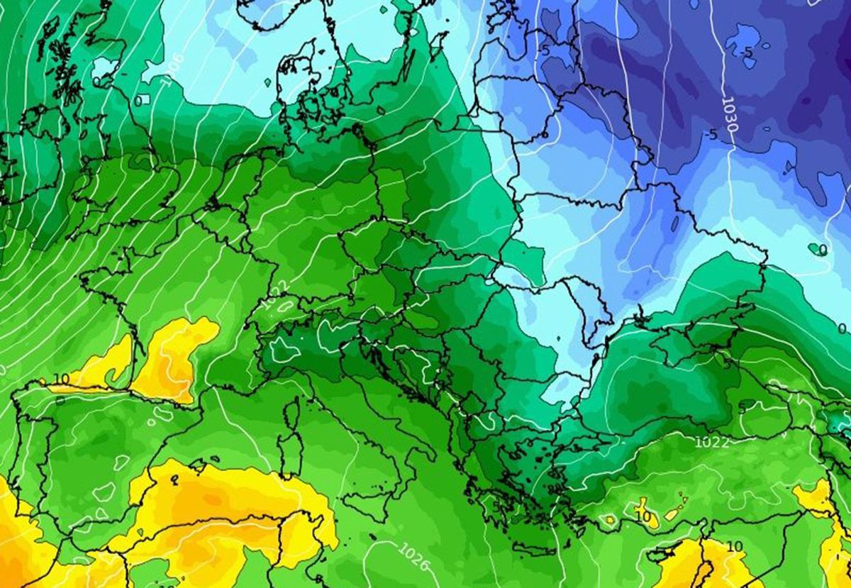 Pogoda. Najdłużej na ocieplenie poczekają mieszkańcy Polski północno-wschodniej (wxcharts.com)