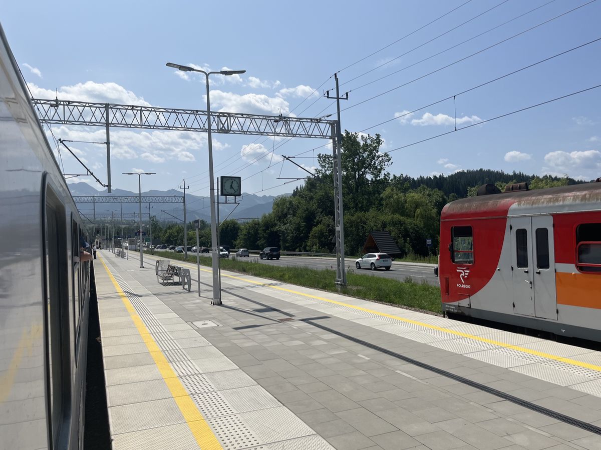 Pojechałam TLK do Zakopanego i z powrotem. 