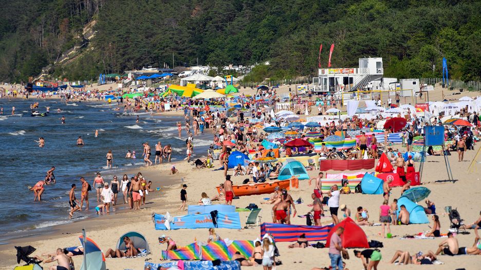 Wypoczynek w Międzyzdrojach [zdj. ilustracyjne]