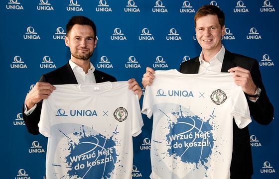 Uniqa będzie wspierać młodych koszykarzy Legii Warszawa