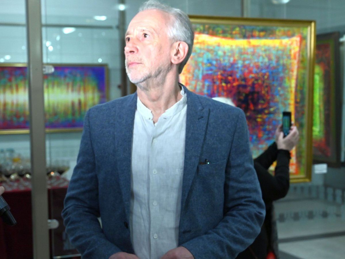 Otwarcie wystawy obrazów Adama Magdziaka