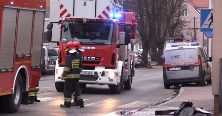 Pożar w palarni kawy w Sułaszewie