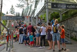 Gigantyczne kolejki na Kasprowy Wierch. Zakopane oblężone