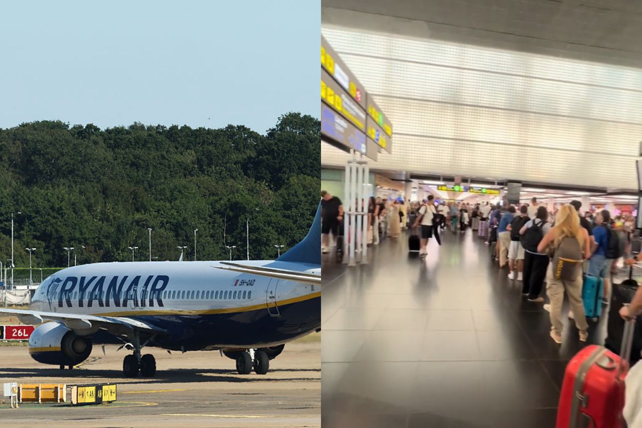 Zamieszki na lotnisku w Barcelonie. Potężna kolejka