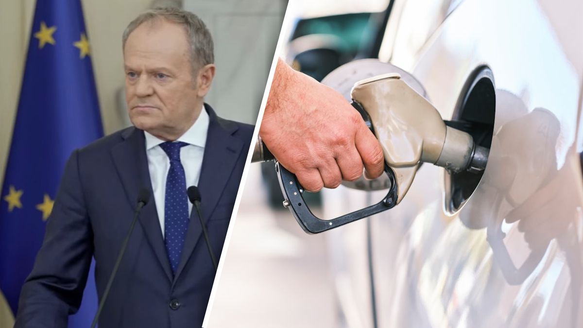 Premier Tusk podczas konferencji dotyczącej cen paliw