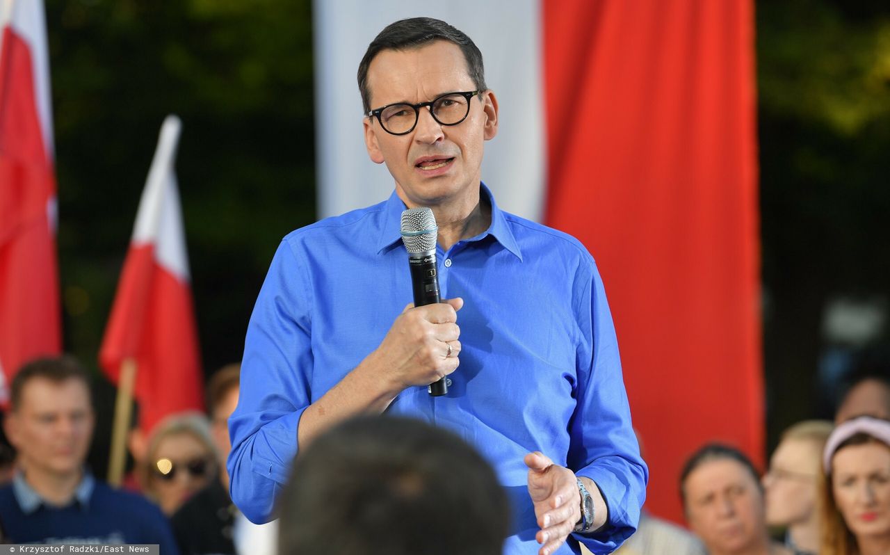 Morawiecki uderza w film Agnieszki Holland. Doszło do incydentu