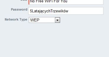 Zapisz dane sieci WiFi za pomocą kodu QR