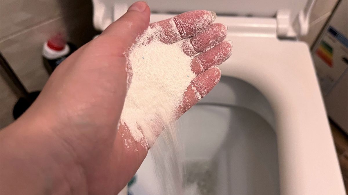 Z tym proszkiem mycie łazienki to błahostka. 