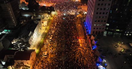 Wielkie protesty w Izraelu. Dziesiątki tysięcy ludzi na ulicach