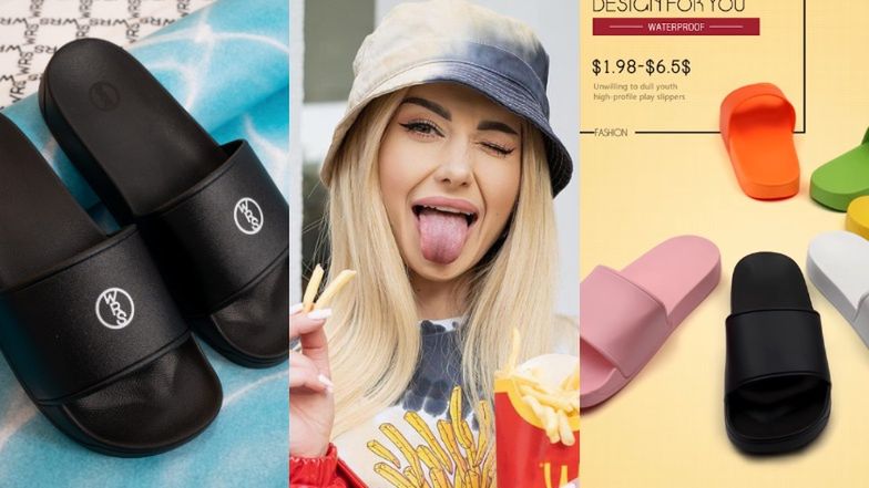 Wersow sprzedaje w swoim sklepie klapki z Alibaba.com? 