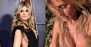 Ogrodniczka Heidi Klum w bikini prezentuje zabójczą sylwetkę, podlewając rośliny
