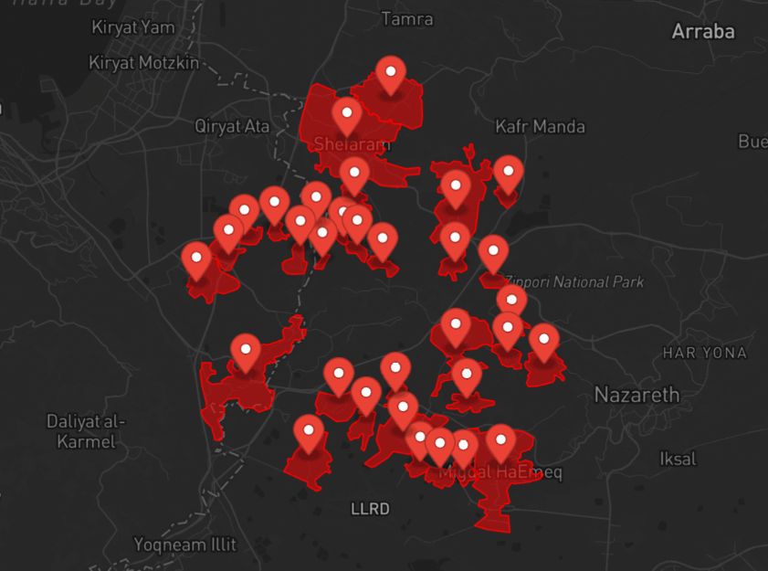 In the morning, air raid sirens wailed in Israel.