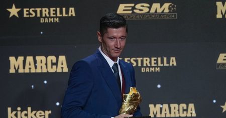 Lewandowski odebrał “Złoty But”