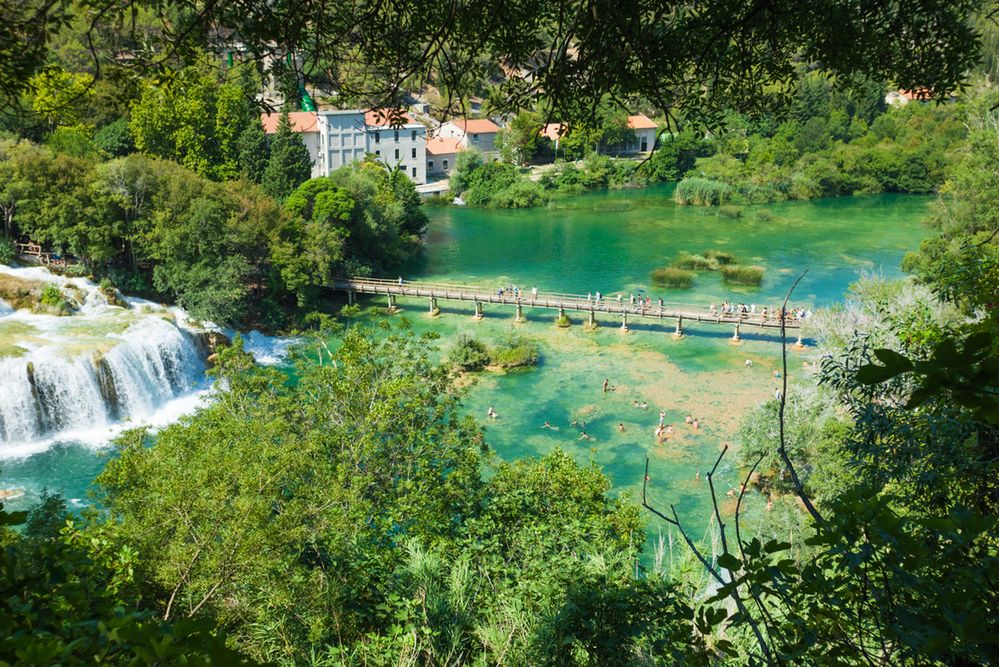 Park Narodowy Krka - rajska atrakcja Chorwacji