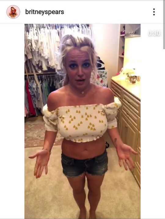 Britney Spears garderoba