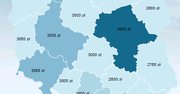 Ile zarabia się w poszczególnych regionach Polski?
