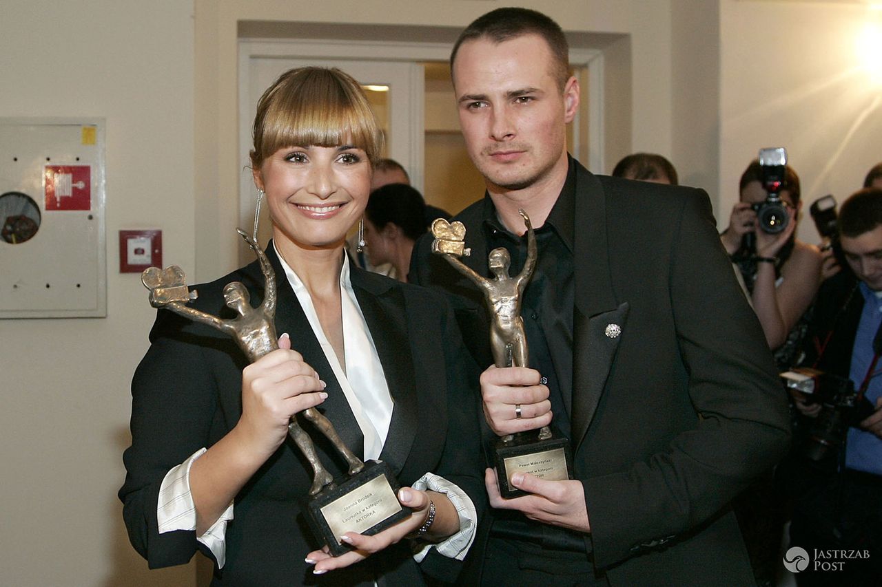 Joanna Brodzik i Paweł Małaszyński - Telekamery 2007