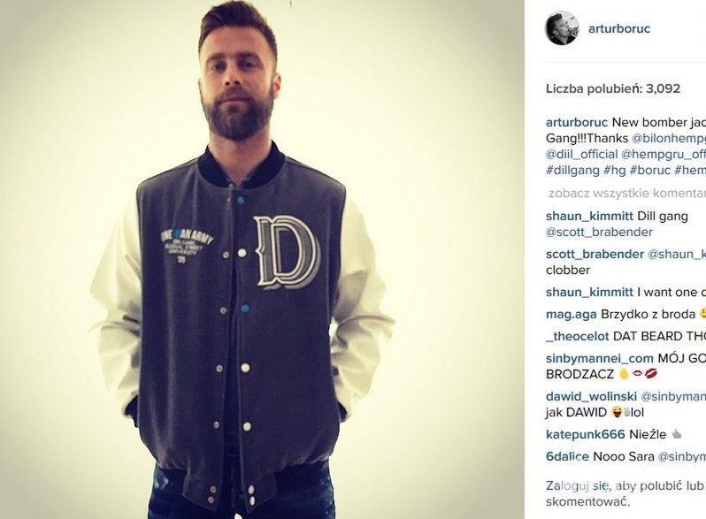 Artur Boruc (fot. Instagram)