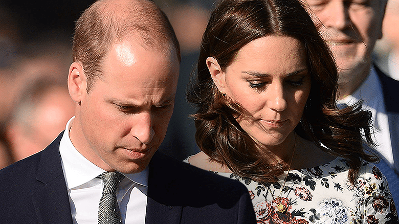 Kate i William w Stutthof, wpadka Time