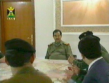 Saddam chwali swoją armię