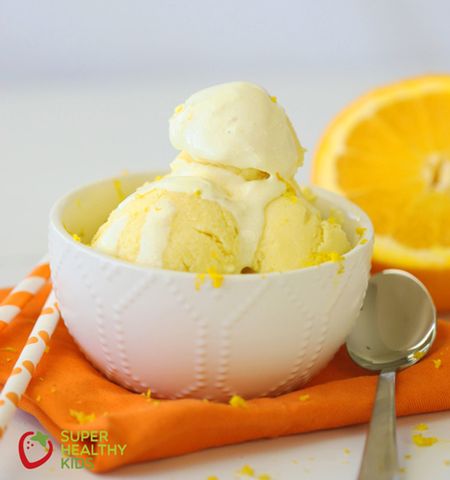 Orange Creamsicle Ice Cream