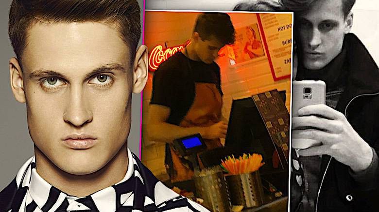 Samuel Kowalski z Top Model ma dziewczynę i pracuje w fastfoodzie