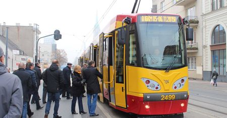 Zderzenie tramwajów przy Wróblewskiego w Łodzi. Osiem osób rannych