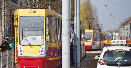 Łódź. Motorniczy stanął w obronie ciężarnej. Pobity trafił do szpitala