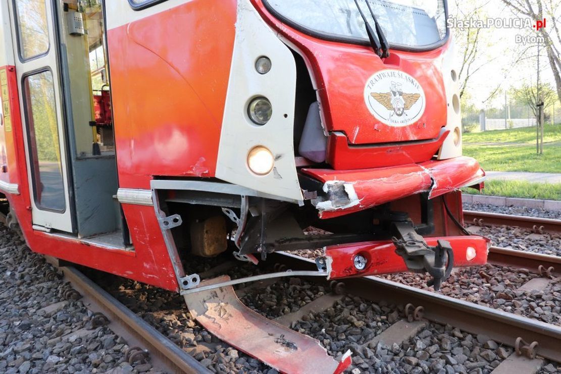 Nie ucierpiał nikt z pasażerów tramwaju