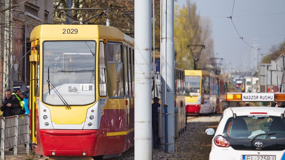 Łódź. Motorniczy trafił do szpitala