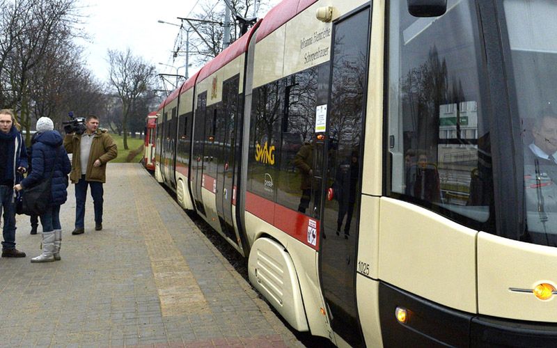 Jeden z tramwajów w Gdańsku. Zdjęcie ilustracyjne