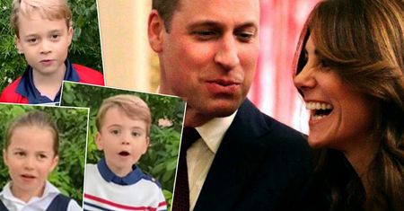 George, Louis i Charlotte w pierwszym wspólnym wideo! Wywiad z udziałem dzieci Kate i Williama bije rekordy popularności