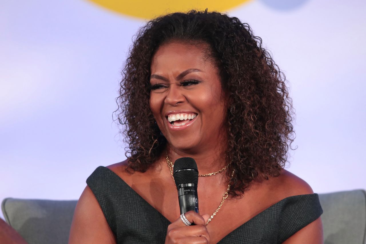 Michelle Obama świętuje rocznicę wydania książki. Spotkała się z fanami w księgarni w Waszyngtonie