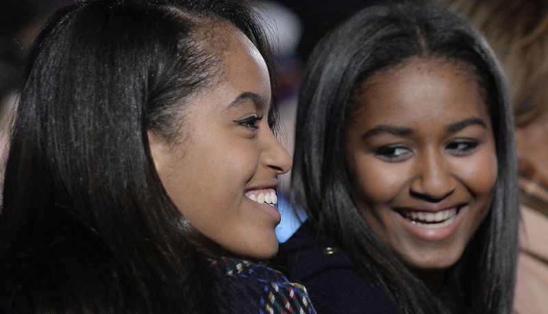 Córki Obamy zrobiły furorę na oficjalnej uroczystości w Białym Domu
