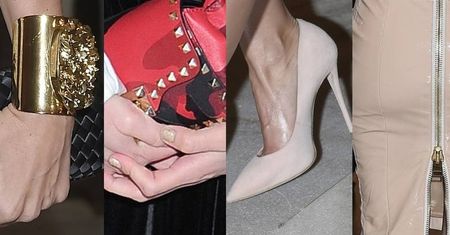 Modne torebki, stylowe buty, piękna biżuteria. A do tego ogromna porcja bardzo zgrabnych nóg [dużo zdjęć]