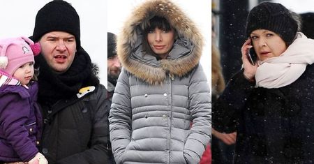 Tomasz Karolak, Agnieszka Dygant i Daria Widawska na planie 7. sezonu serialu "Prawo Agaty"! [zdjęcia]