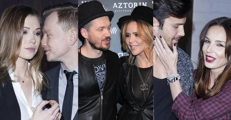 Małżonkowie, narzeczeni i mamy z synami. Zobaczcie pary na premierze Kalendarza Dżentelmeni!