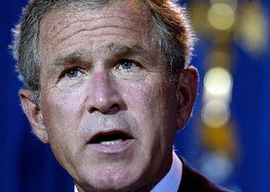 Bush: świat nie da się zastraszyć