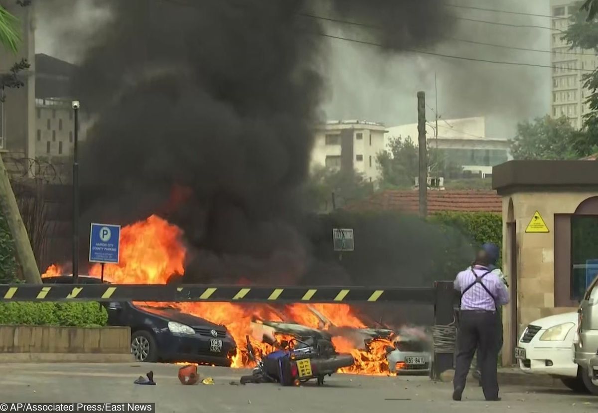 Kenia. Wybuchy i strzały w hotelu w Nairobi