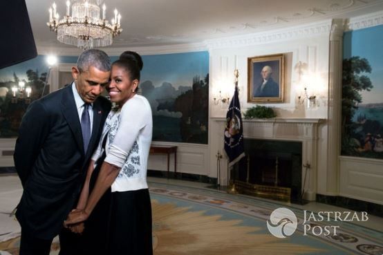 Michelle i Barack Obama - Walentynki 2017