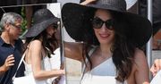 Amal Clooney przyłapana w białej kreacji na luksusowych wakacjach! Gwiazda przerobiła swoją suknię ślubną?