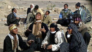 Opłakiwanie bliskich w Bamie