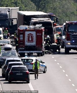 Karambol na A6. Kierowca tira może wyjść na wolność