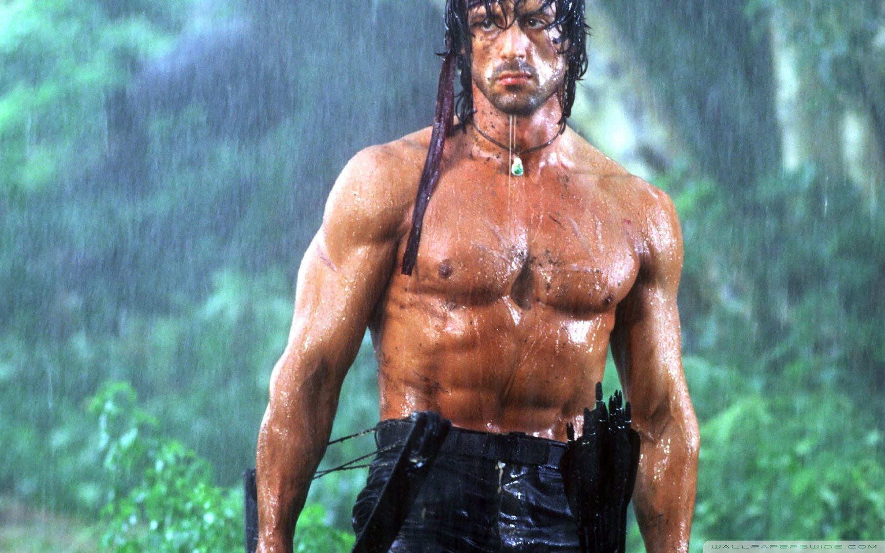 Kadr z filmu "Rambo II"