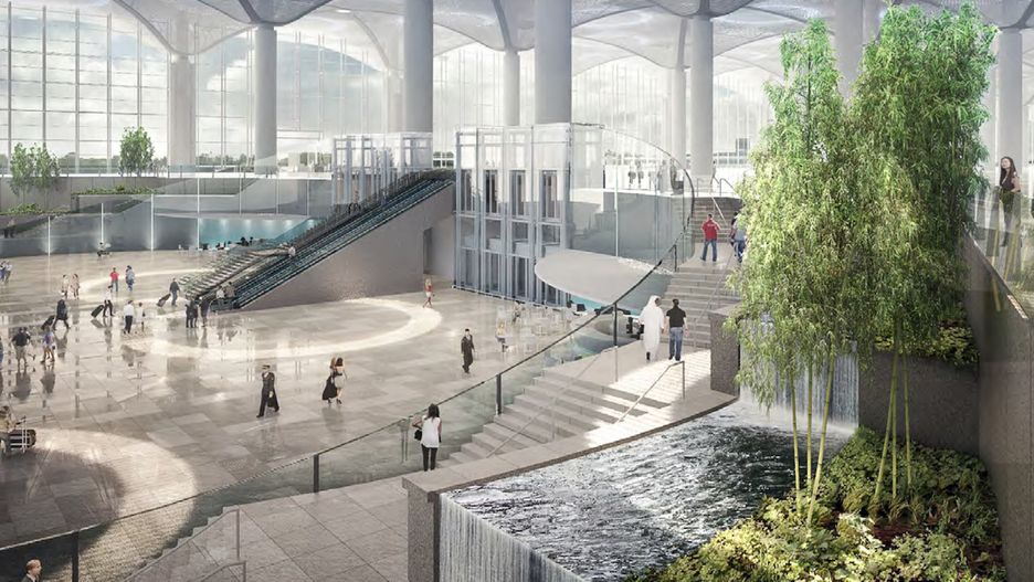 Terminal lotniska zajmie powierzchnię 1,3 mln kw.