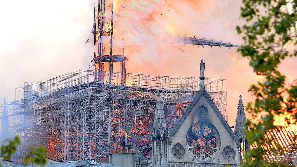 Notre-Dame jak wygląda obecnie po pożarze