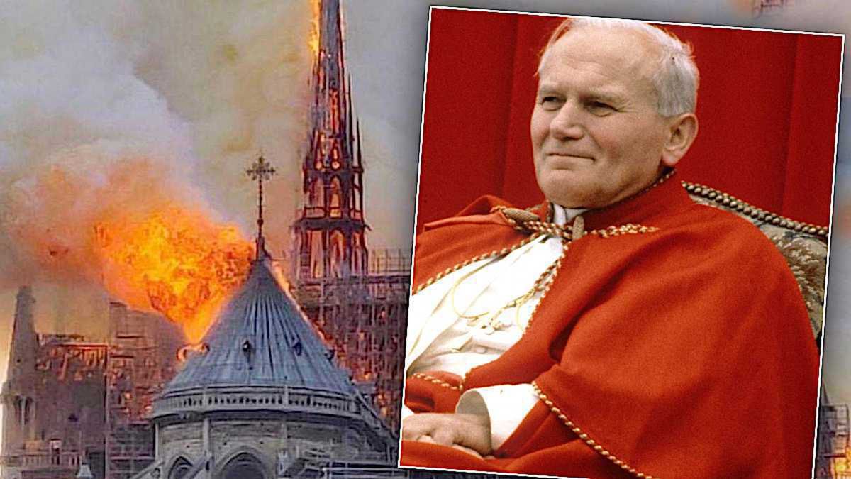 W Notre-Dame były relikwie Jana Pawła II! Czy udało się je ocalić przed pożarem?