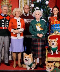 Londyn - brytyjska rodzina królewska w obciachowych swetrach