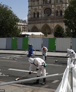 Notre Dame. Robotnicy wrócili do odbudowy. Czy zanieczyszczenie ołowiem już nie zagraża zdrowiu?